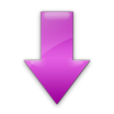 009093-pink-jelly-icon-arrows-arrow-thick-down